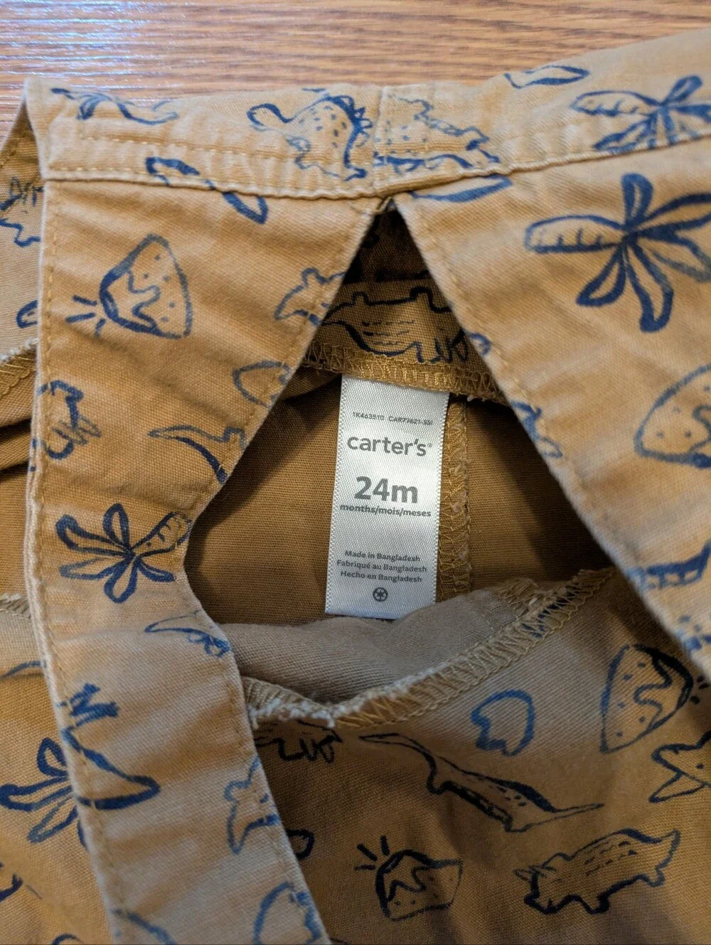 Carter's Dinosaur Overalls, 24m
